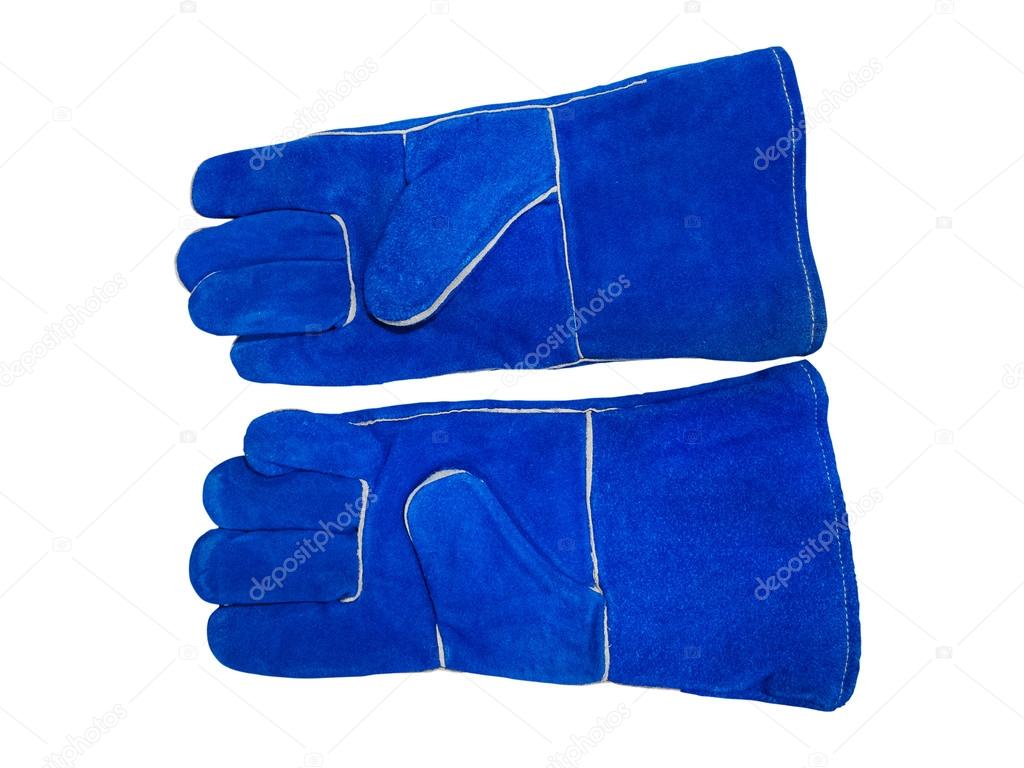 Pair of safety gloves