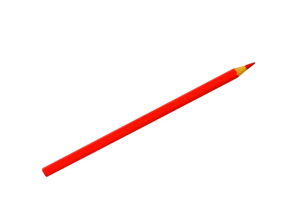 Red pencil — Stock Photo, Image