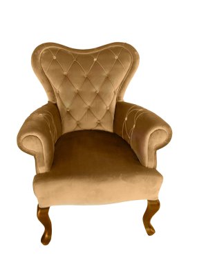 Vintage kadife koltuk