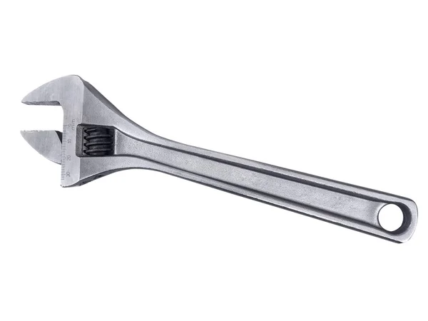 Used adjustable wrench — Stock Photo, Image