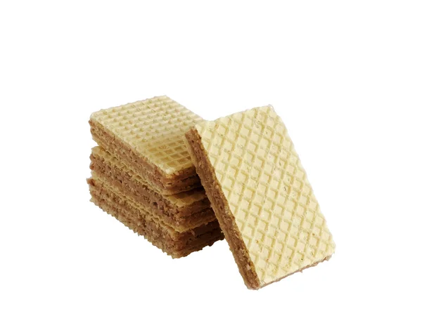 Hazelnut cream wafers — Stock Photo, Image