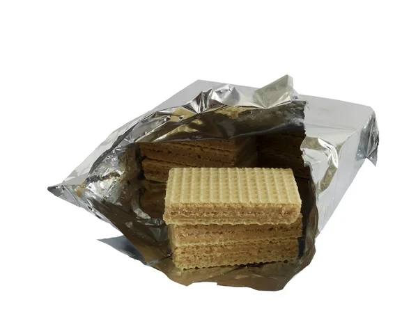 Package of wafer cookies Stock Picture