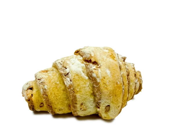 Croissant isolated on white background — Stock Photo, Image