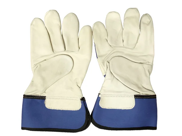 Guantes de trabajo de cuero — Foto de Stock