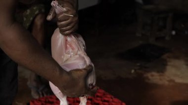 El yıkama Tavuğu - Lezzetli Yemekler için Doğru Hazırlama