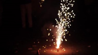 Büyüleyici Diwali Krakerleri Karanlıktaki Renkler Gözlüğü