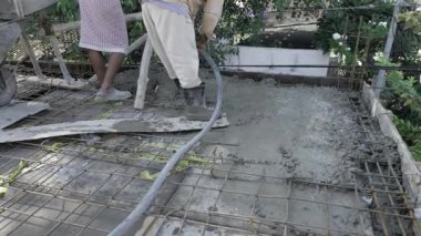 Çimentolu Kararlı İşçi El Sanatları