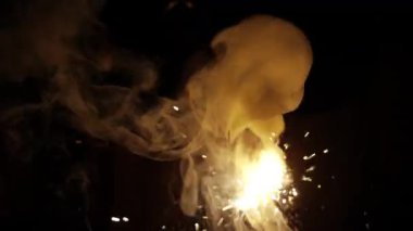 Büyüleyici Havai fişekler Büyüleyici Görsel Renk ve Işık Şöleni