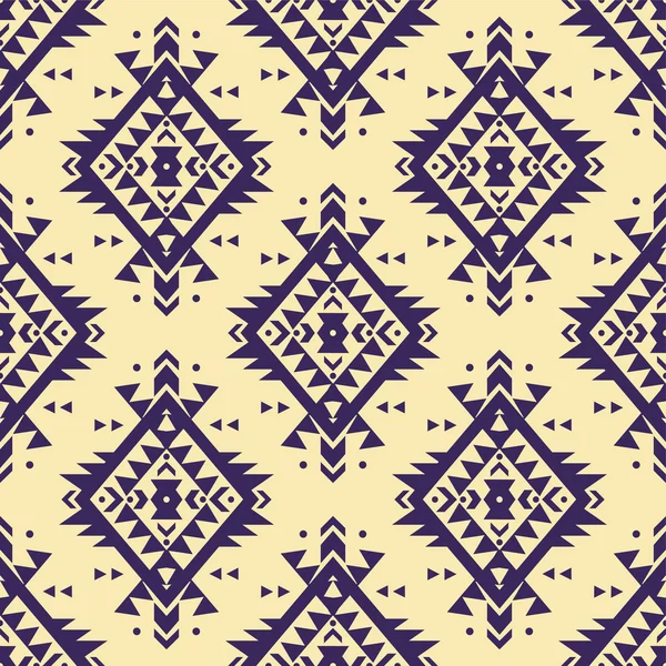 Vector colorful seamless decorative ethnic pattern. American indian motifs. Background with aztec tribal ornament. Romantic boho style. — Stockový vektor