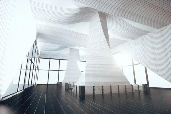 Interior moderno brilhante, 3D Rendering — Fotografia de Stock