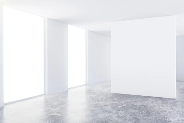 Interior with blank board — Stock Photo, Image