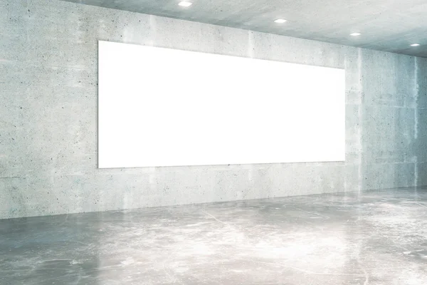 White-board concrete interieur — Stockfoto