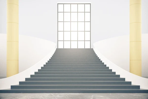 Interior with stairs — Stock Photo, Image