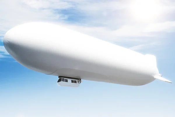 Airship in the sky — Stock Photo, Image