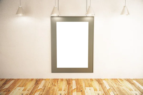 Picture frame in room — Stock Photo, Image