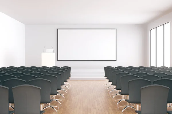 Whiteboard in conference room — Φωτογραφία Αρχείου