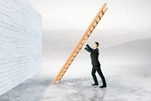 Obstacle overcoming concept — Stock Photo, Image