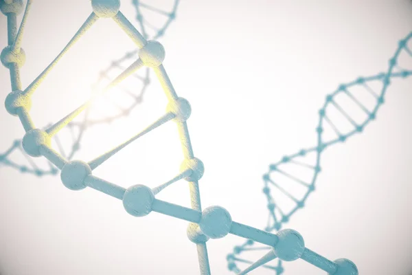 DNA su sfondo chiaro — Foto Stock