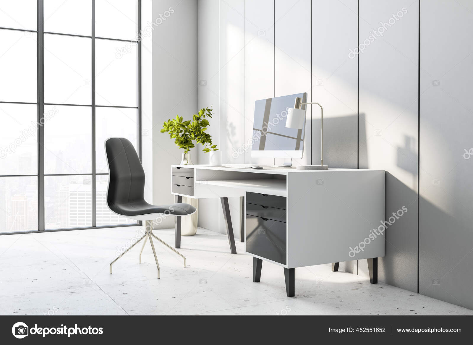 Chair side computer table sale
