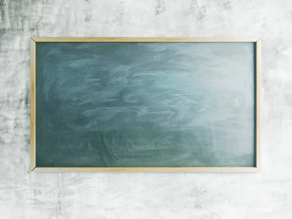 Green chalk board — Stock Photo, Image