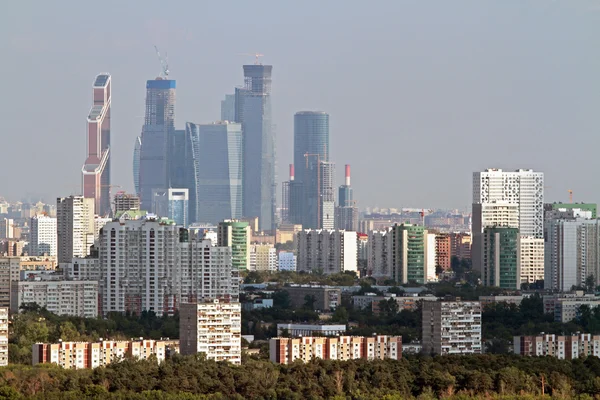 Panorama miasta Moskwa — Zdjęcie stockowe