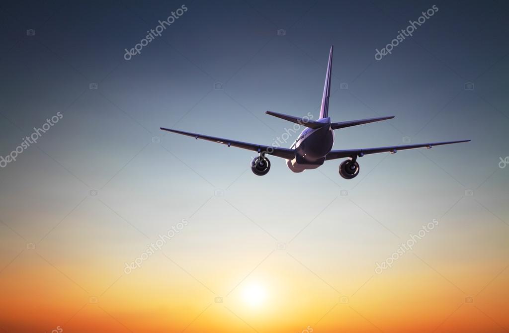 Big airplane — Stock Photo © peshkov #63881673