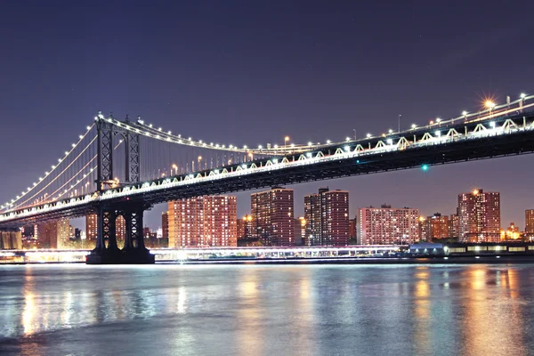 Brooklyn Bridge em Nova York — Fotografia de Stock