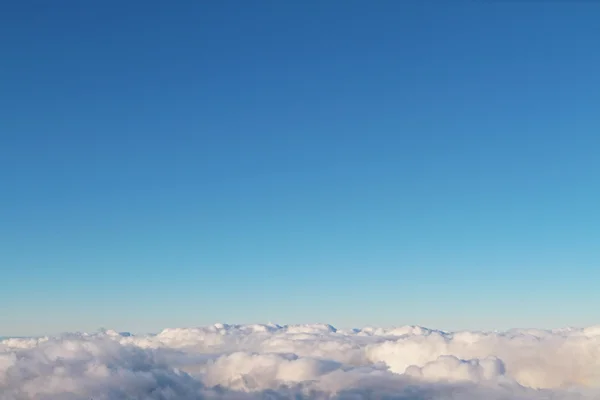 Blue sky with clouds — Stock Photo, Image