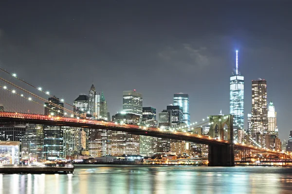 Brooklyn bron i New York — Stockfoto