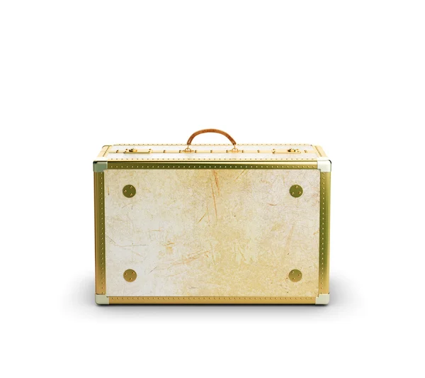 Vieille valise en cuir — Photo