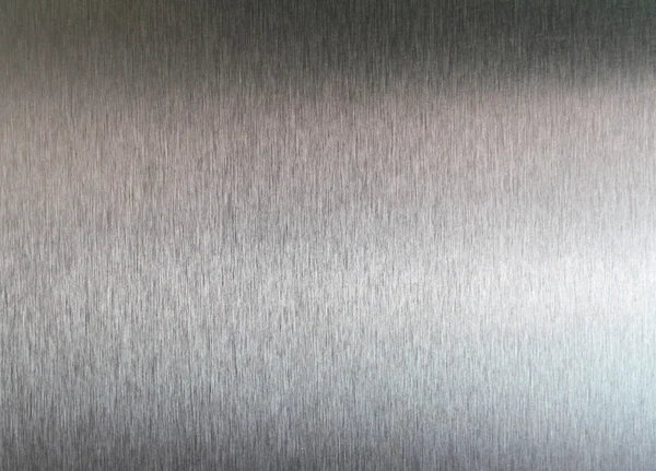 Brushed metal texture — Stock Photo, Image