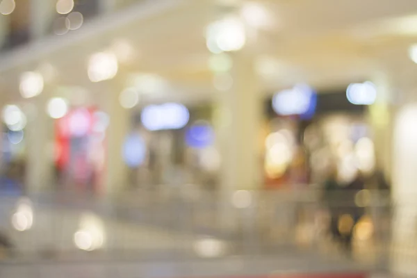 Shopping center desfocado fundo — Fotografia de Stock