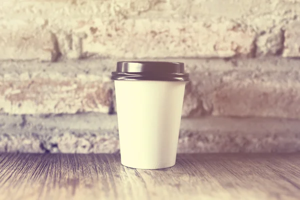 Puste filiżanki kawy — Zdjęcie stockowe