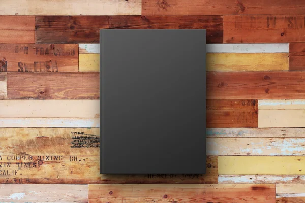 Black book cover — Stock Photo, Image