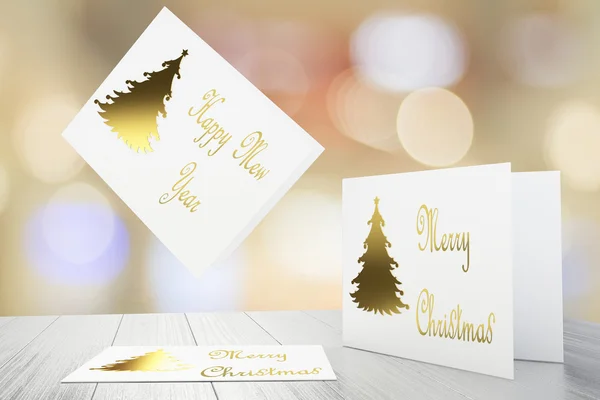 Cartões postais de Feliz Natal — Fotografia de Stock