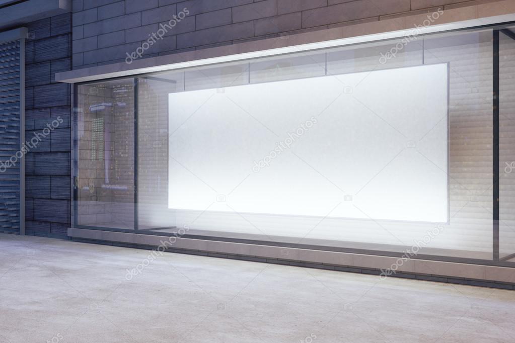 Vitrine mockup