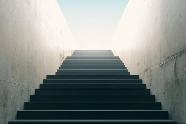 Stairs from underground to upward — 스톡 사진