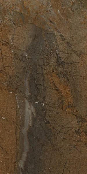 Bruine Kleur Steen Ontwerp Rustieke Afwerking Natuurlijke Textuur Aderen — Stockfoto