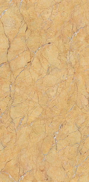 天然纹理和脉络的黄色大理石图案 — 图库照片