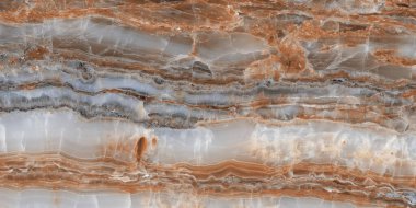 Kahverengi ve beyaz renkli mermer desenli doğal damar taş desenli.