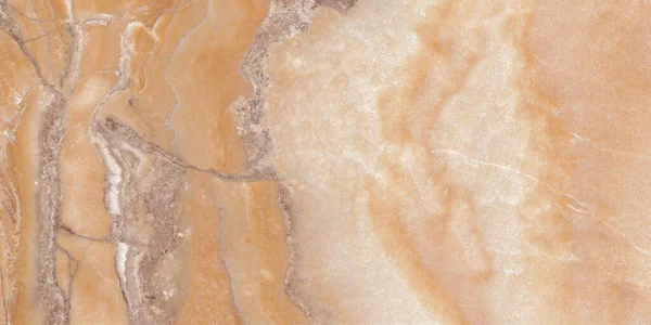 Бежевый Цвет Оникса Мраморная Текстура Дизайн Каменным Эффектом — стоковое фото