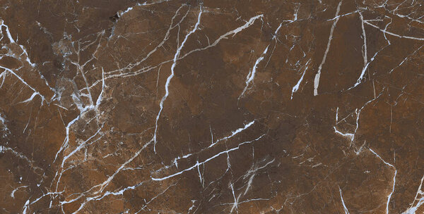 brown color background with original marble veins design with polished finish surface high resolution image for wall tiles and wallpaper 