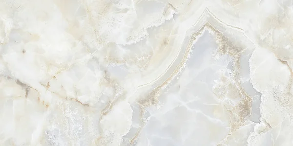 Biały Kolor Onyks Marmur Projekt Efektem Chmury Naturalne Tekstury Kamienia — Zdjęcie stockowe