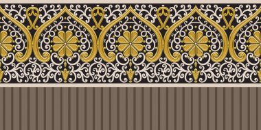 Geometrik tasarım, duvar kiremitleri ve duvar kağıdı için resimleme resmi kullanımını şekillendirir