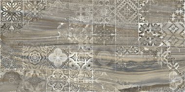 duvar kiremitleri ve duvar kağıdı tasarımı için düzensiz şekillere sahip koyu kahverengi kare desen