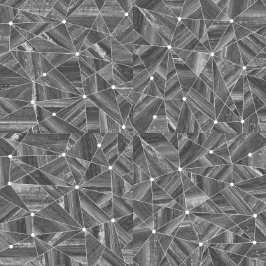 duvar kiremitleri ve duvar kağıdı kullanımı için siyah ve gri üçgenler şekil deseni tasarımı