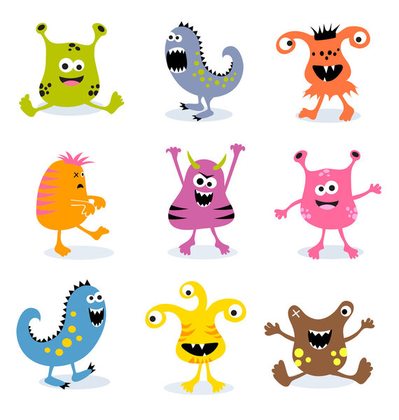 little vector monsters set 3