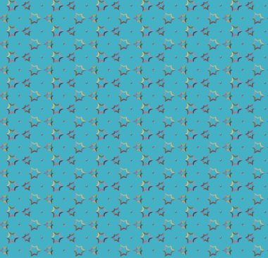 Geometrik şekilli kusursuz desen vektör çizimi