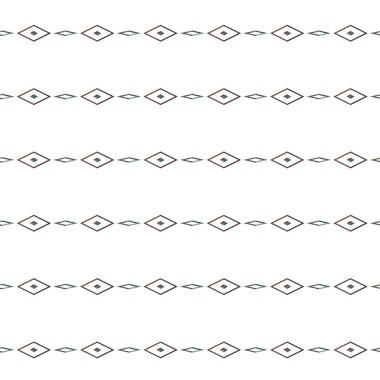 Soyut geometrik şekilli kusursuz desen