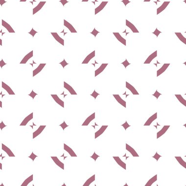 Geometrik şekilli kusursuz desen vektör çizimi